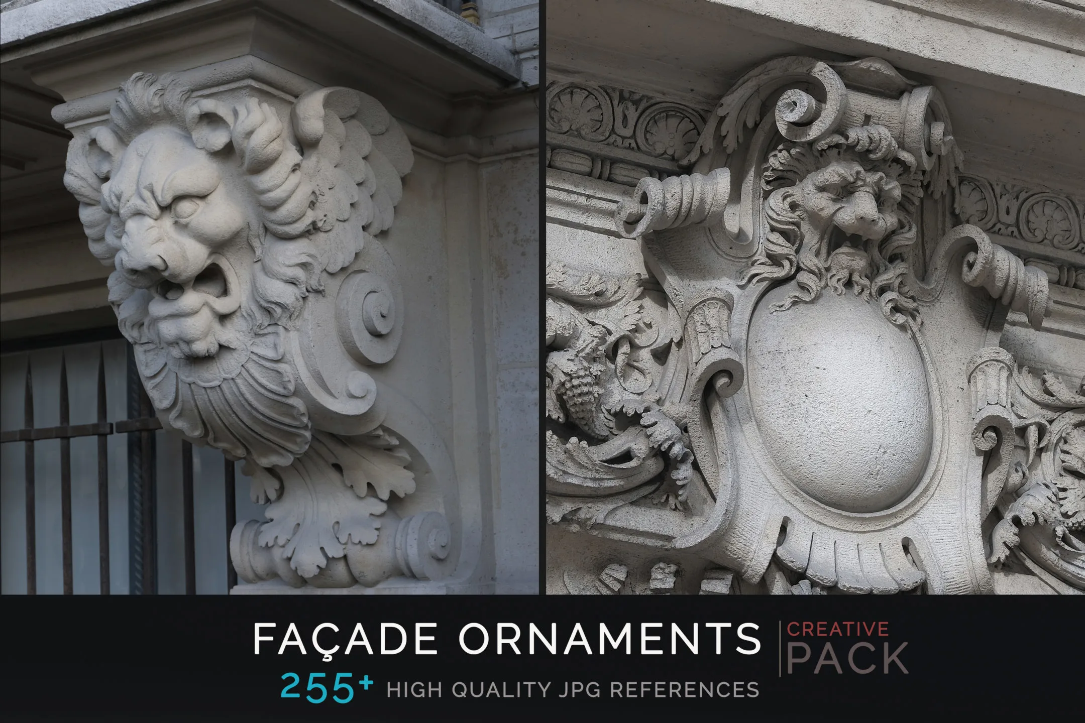 Façade Ornaments CREATIVEPACK