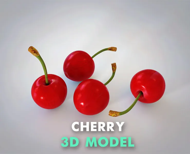 Cherry 3d model
