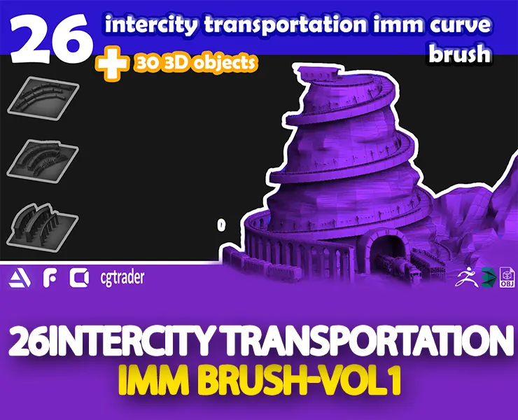 intercity transportation imm curve brush -vol1