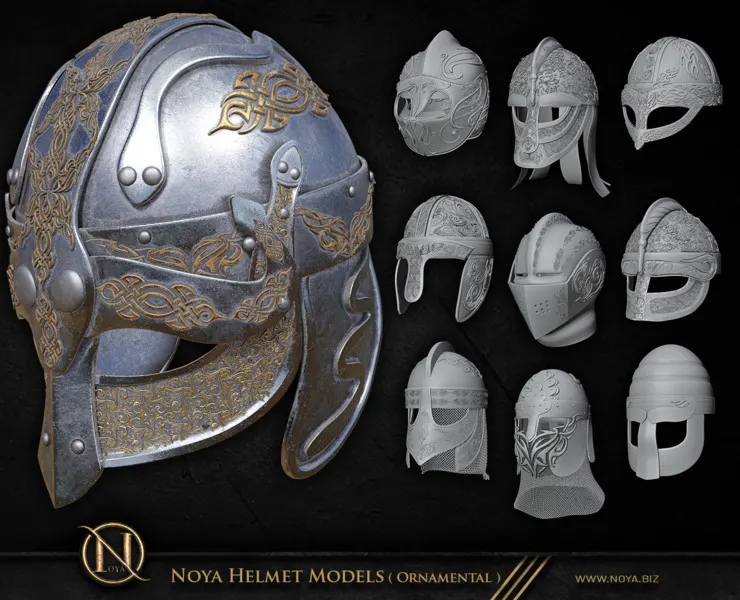 Noya Helmet Models ( Ornamental )