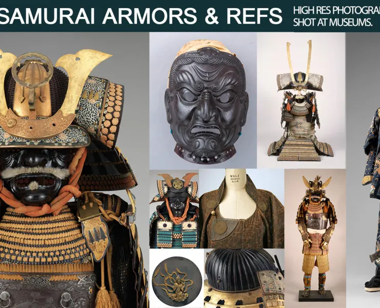 Reference Pack - Samurai Armors