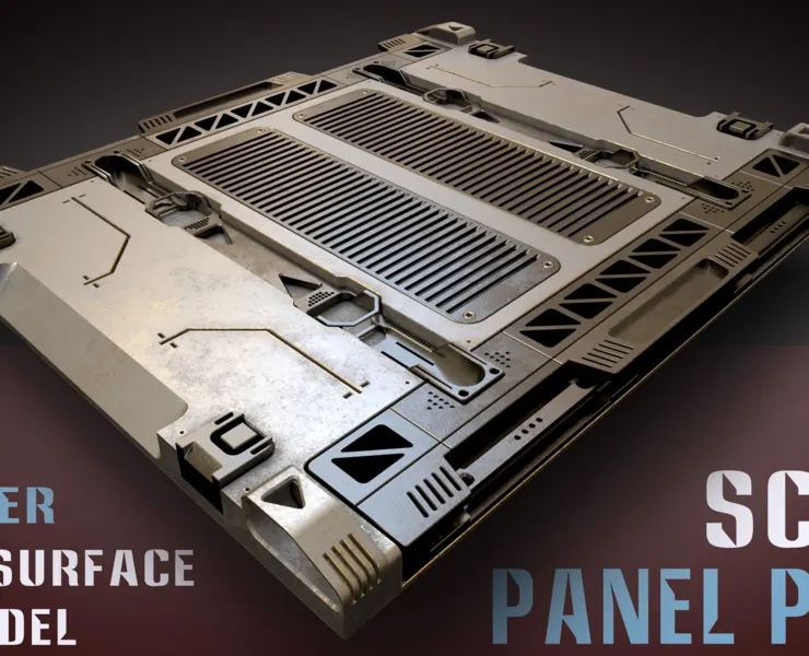 34 Sci-Fi panel pack - vol1