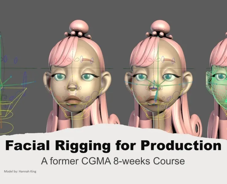 Character Facial Rigging for Production - A former CGMA 8-weeks course