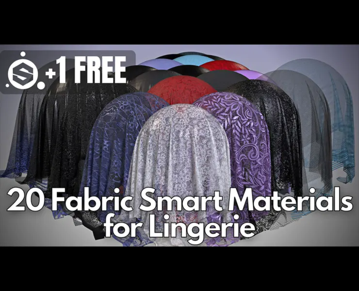 20 Fabric smart material for women's lingerie