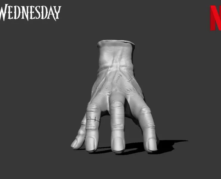 Thing - Wednesday series 3D print model