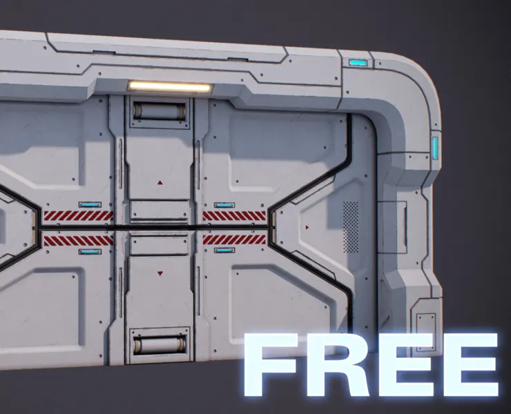 Sci-Fi Kit Free 06 (Door)