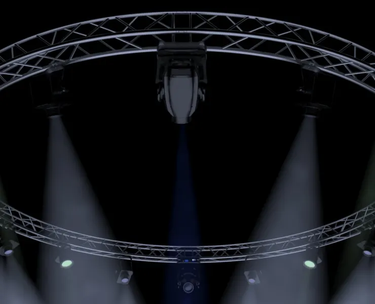 Circle Square Truss 700cm-Stage Lights