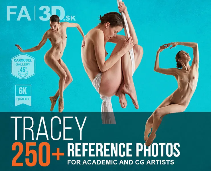 Female Anatomy | Tracey Art Poses | 250+ Reference Pictures