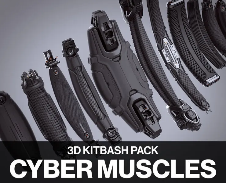 CYBER MUSCLES 3D Kitbash