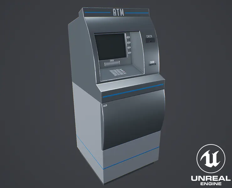 Stylized Cash Machine