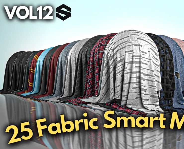 25 Fabric Smart materials #Vol.12