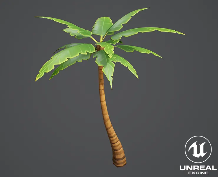 Stylized Palm Tree 01