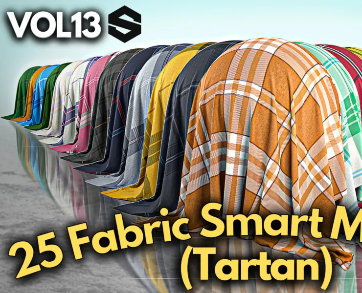 25 Fabric Smart materials #Vol.13 + Free samples