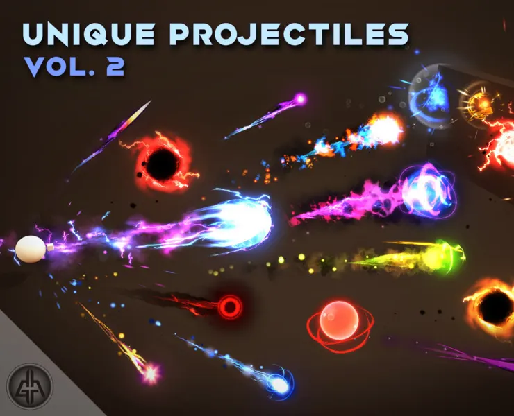 Unique Projectiles Vol.2 - Unity