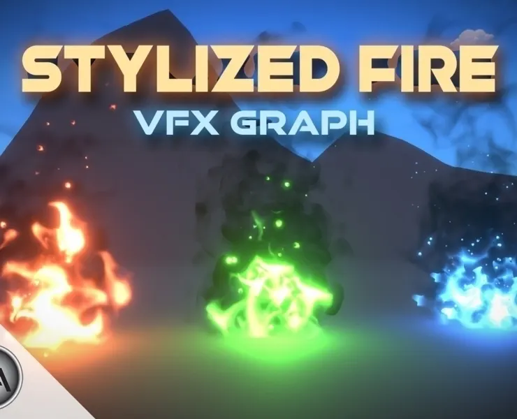 VFX Graph - Stylized Fire Vol.1 - Unity