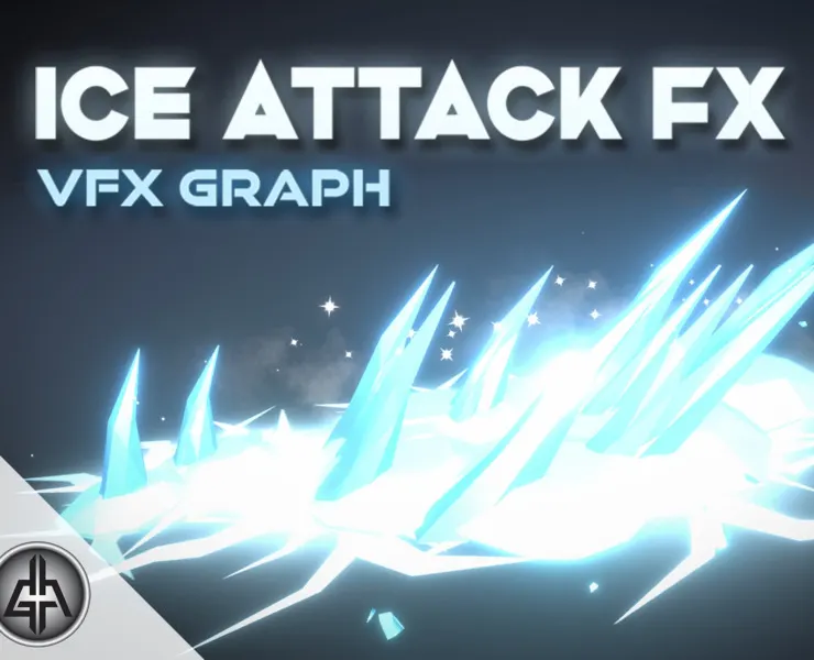 VFX Graph - Ice Attack Vol.1 - Unity