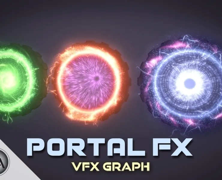VFX Graph - Portal Effects Vol.1 - Unity