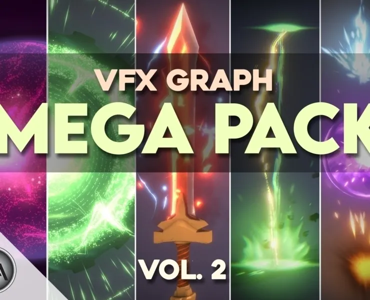 VFX Graph - Mega Pack Vol.2 - Unity