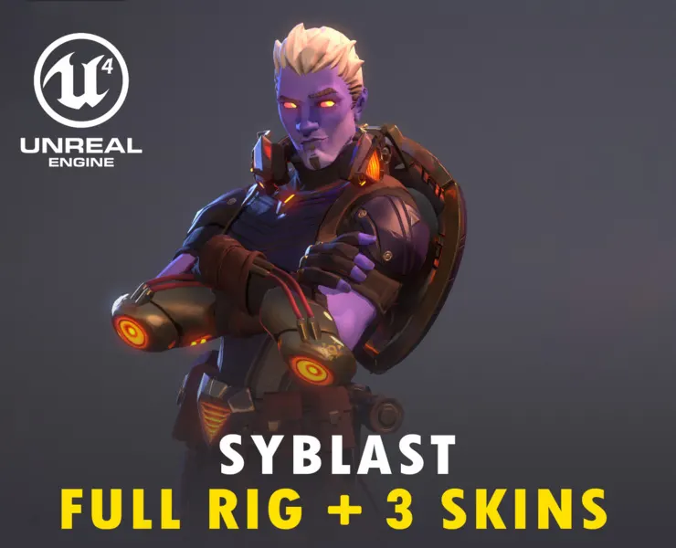 Syblast - Full Rig + 3 Skins