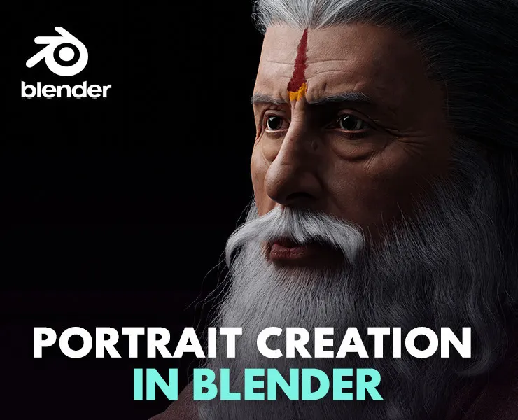 Likeness Portrait Creation in Blender