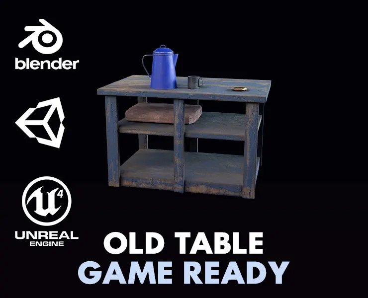 Old Western Table Game Ready