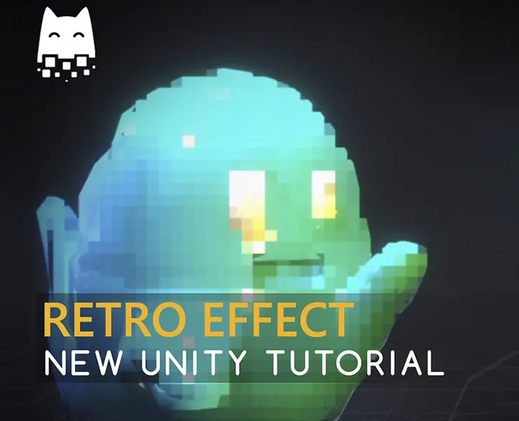 Decompiled Art - Unity Retro & Pixelation Effect shader (tutorial files included)