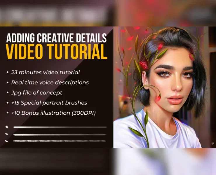 Adding Creative Details Photoshop Video Tutorial