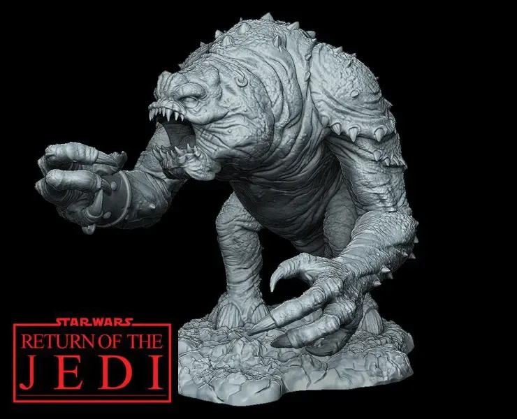 Rancor from Return Of The Jedi - 3D Printable