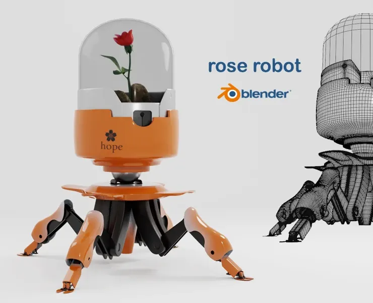 rose robot