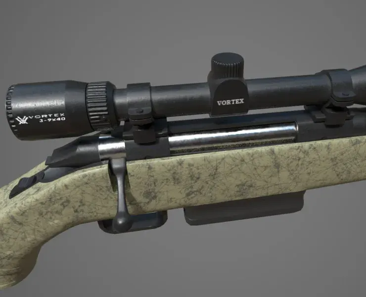 Sniper Ruger American Rifle - Vortex Crossfire 2