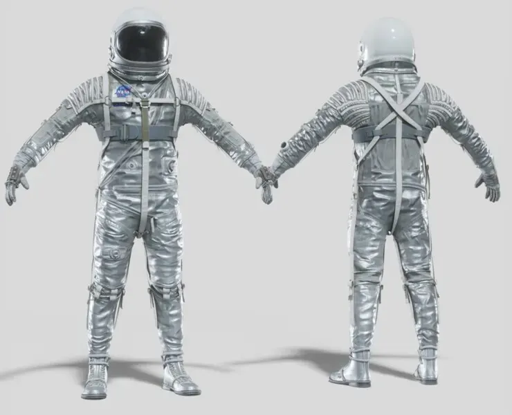 NASA Mercury Navy Mark IV Astronaut Spacesuit