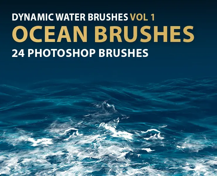 Dynamic Ocean Photoshop Brushes