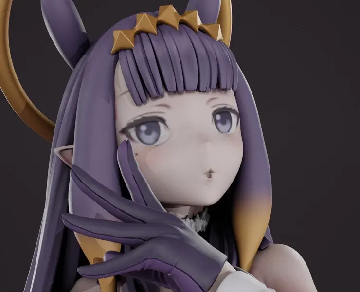 Ninomae Ina Nis - Hololive 3D print model