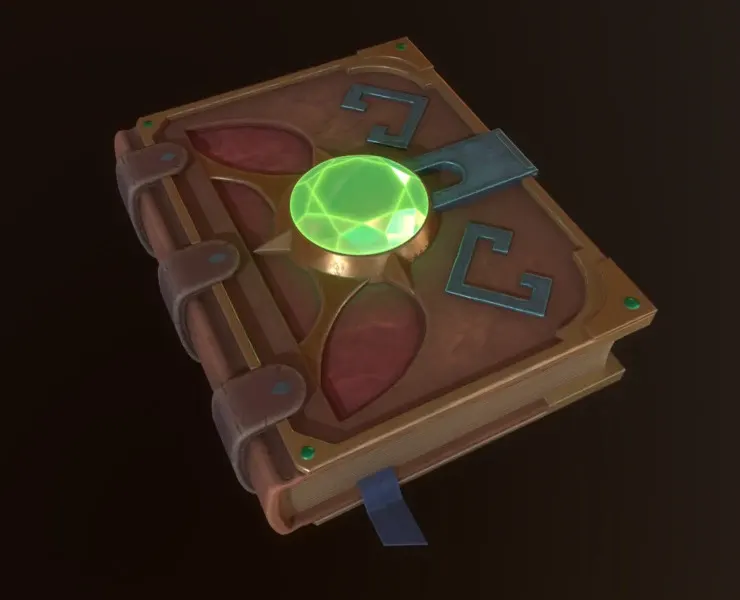 Magic Book (Game Assets)