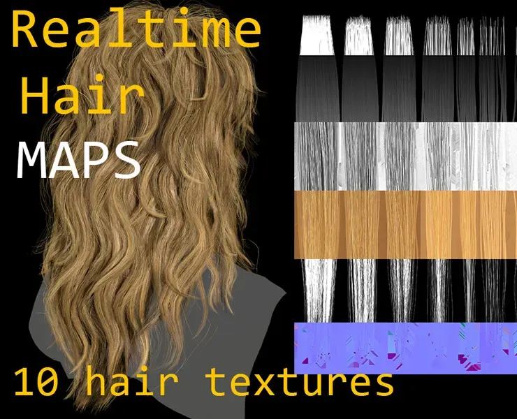 Realtime Hair Maps