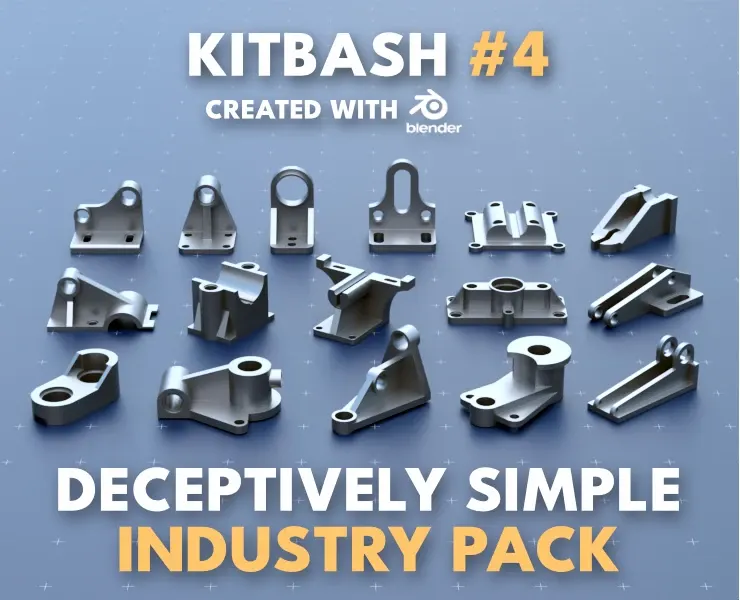 Simple Industry Kitbash #4