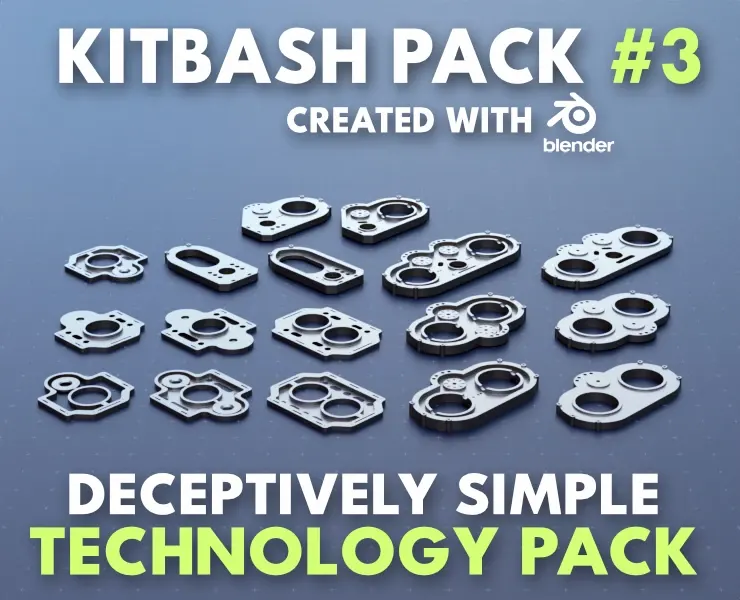 Simple Technology Kitbash #3