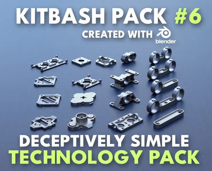 Simple Technology Kitbash #6