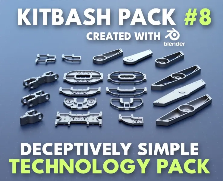 Simple Technology Kitbash #8