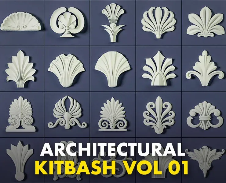 150 ARCHITECTURAL KITBASH VOL 01