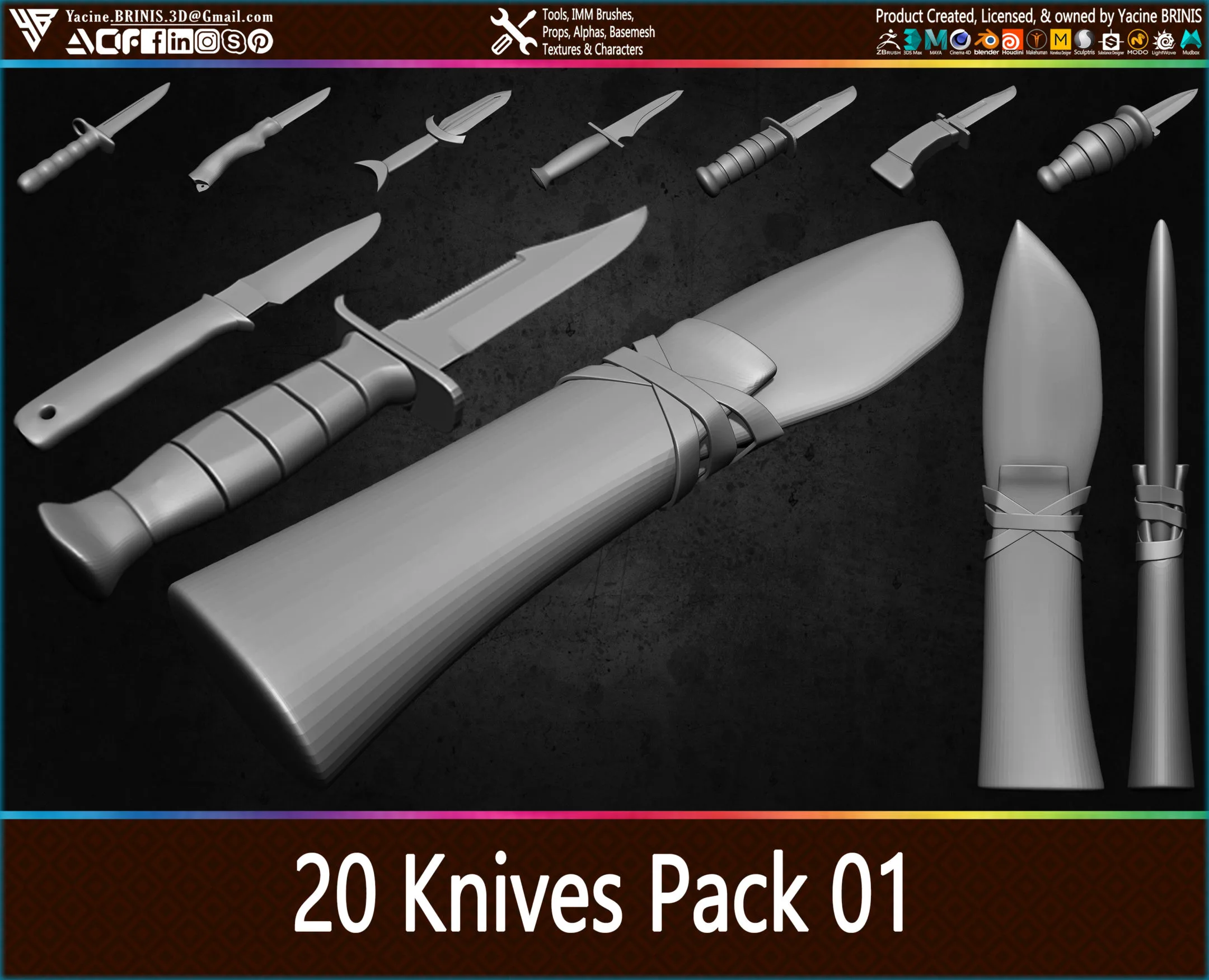 20 Knives Pack 01