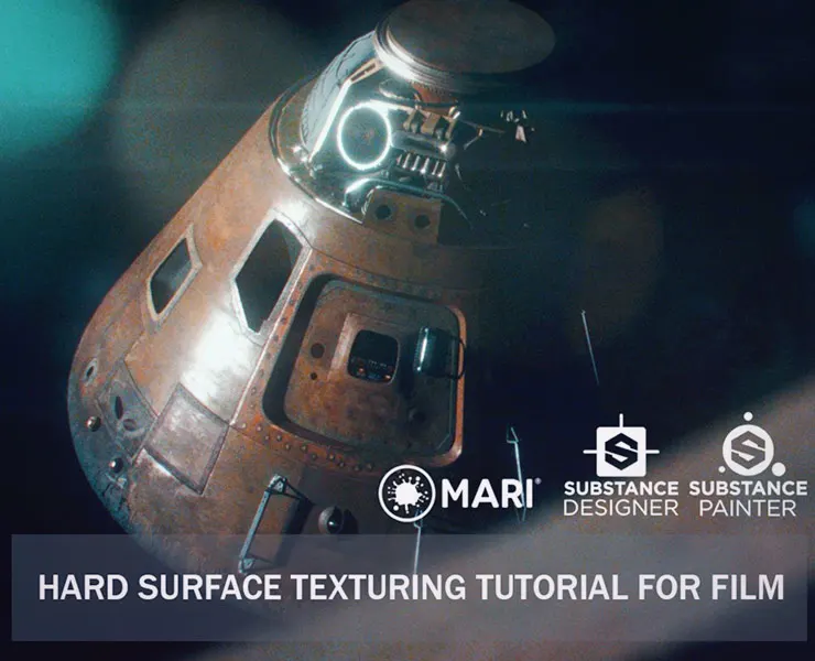 Texturing Tutorial in Mari & Substance Designer - For Production By Zak Boxall