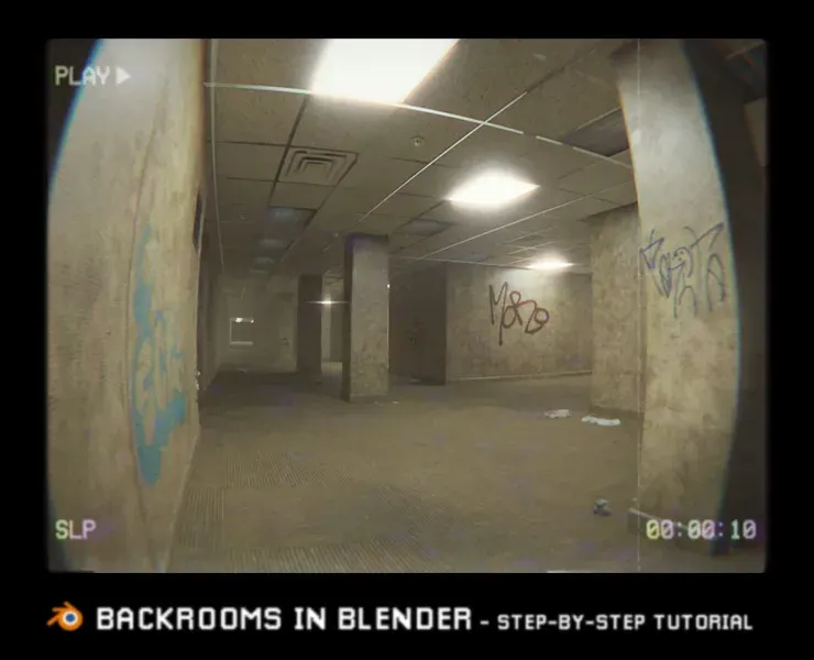 Backrooms In Blender Step By Step Tutorial 4h,40min (+ Asteroid Scene Tutorial Gratis)