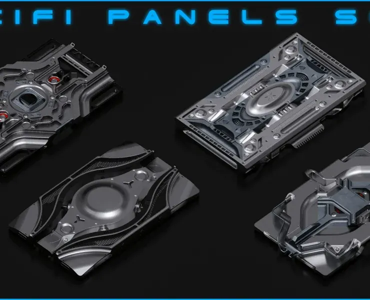 SciFi Panels set