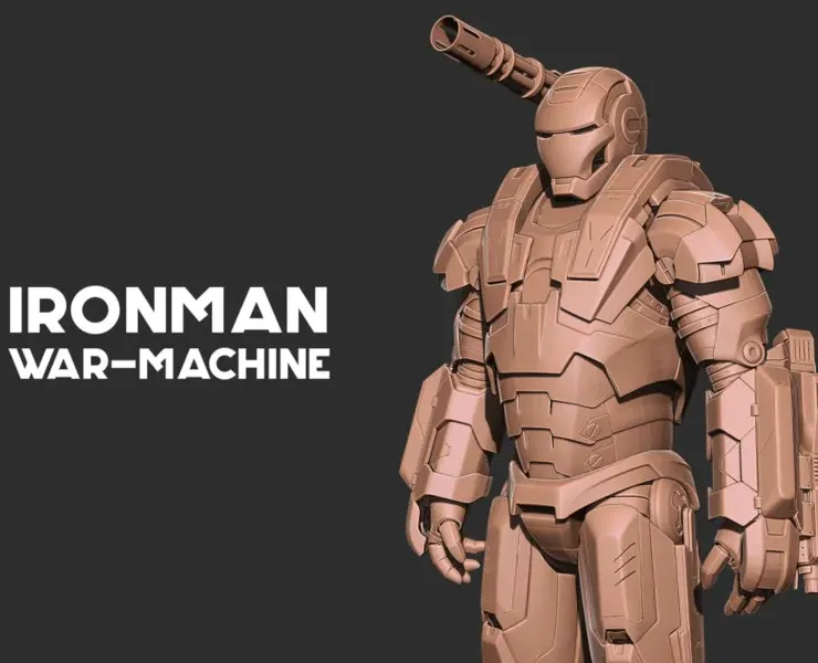 Iron man - War machine Armor 3D print model