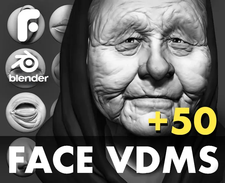 FlippedNormals Face VDMs for Blender