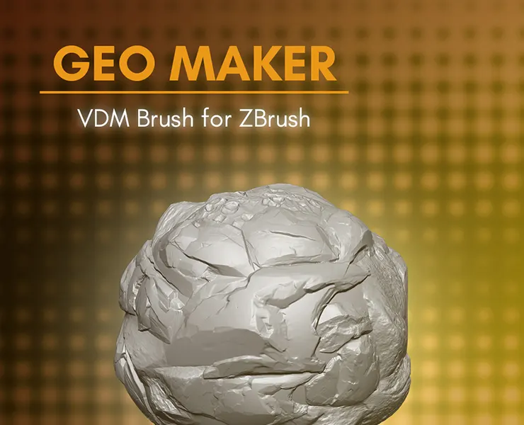The Geo Maker Brush for ZBrush 2021