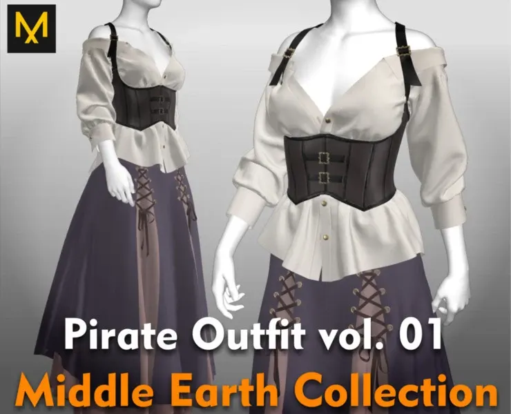 Pirate Outfit vol.1 - Middle Earth Collection