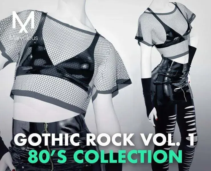 Gothic Rock Outfit Vol.01 - 80's Collection