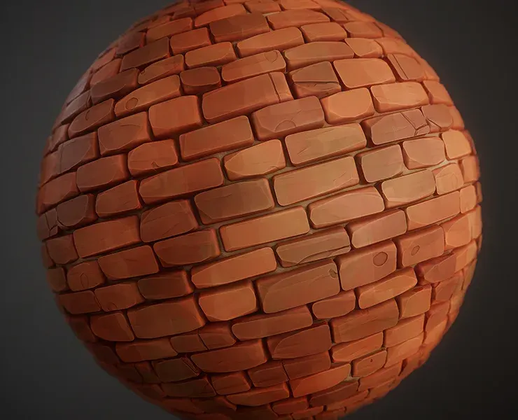 Stylized Brick Wall